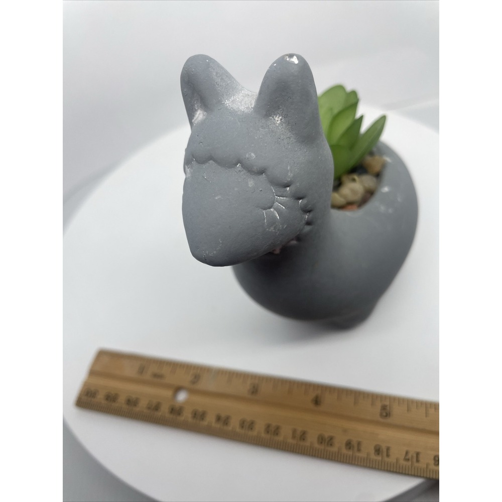 Llama Shape cute bonsai planter suitable for home garden office desktop decor - Picture 11 of 14